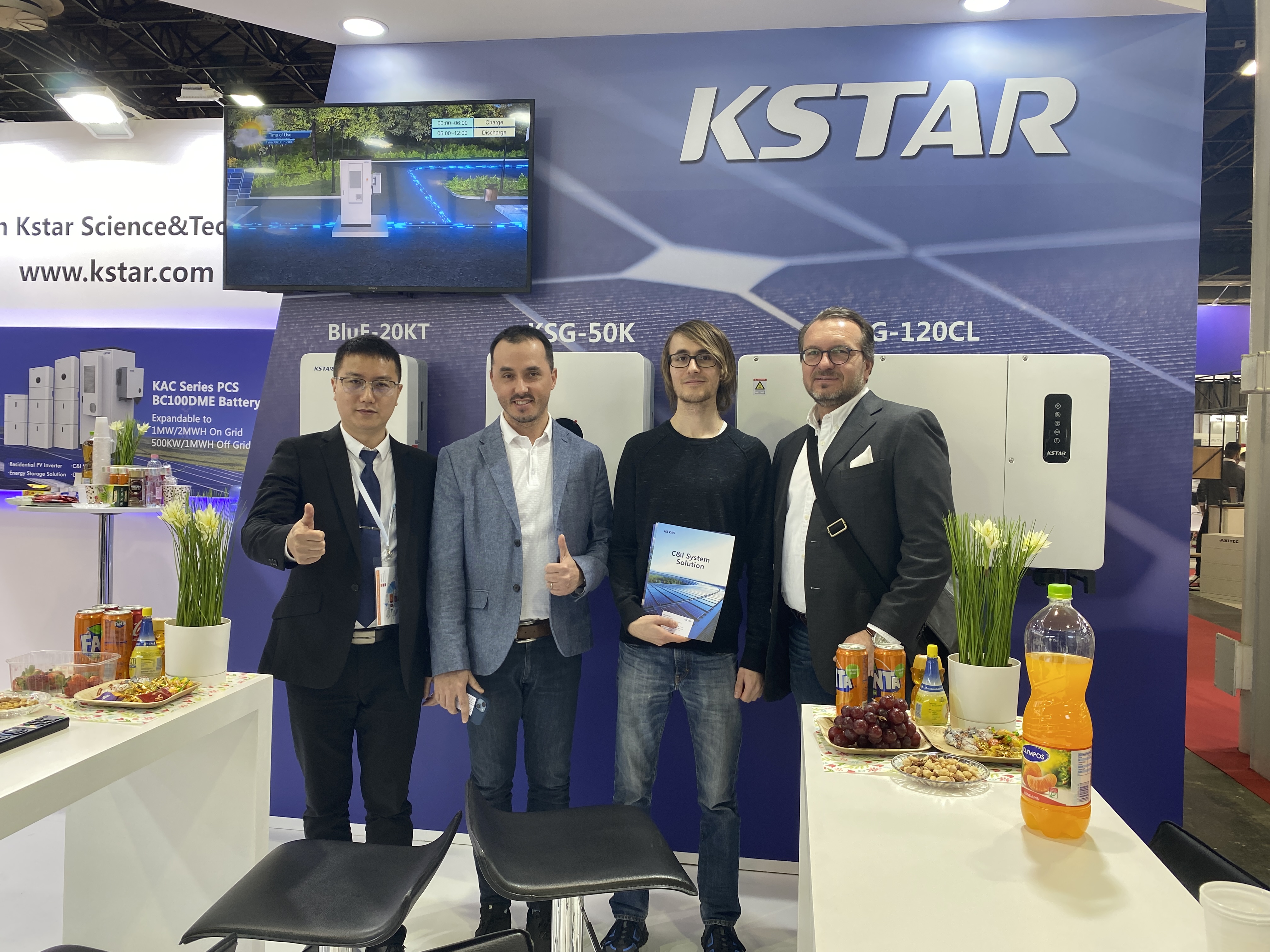 Soluzioni Smart PV e di accumulo dell'energia KSTAR