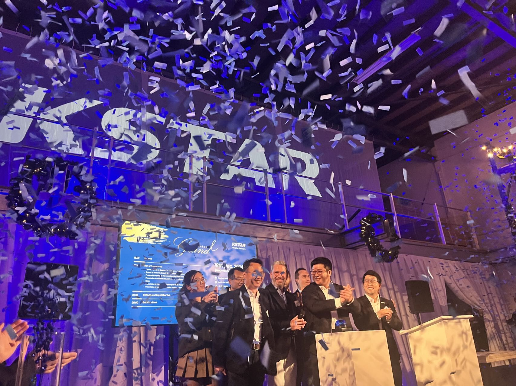 Cerimonia di inaugurazione della sede KSTAR nei Paesi Bassi