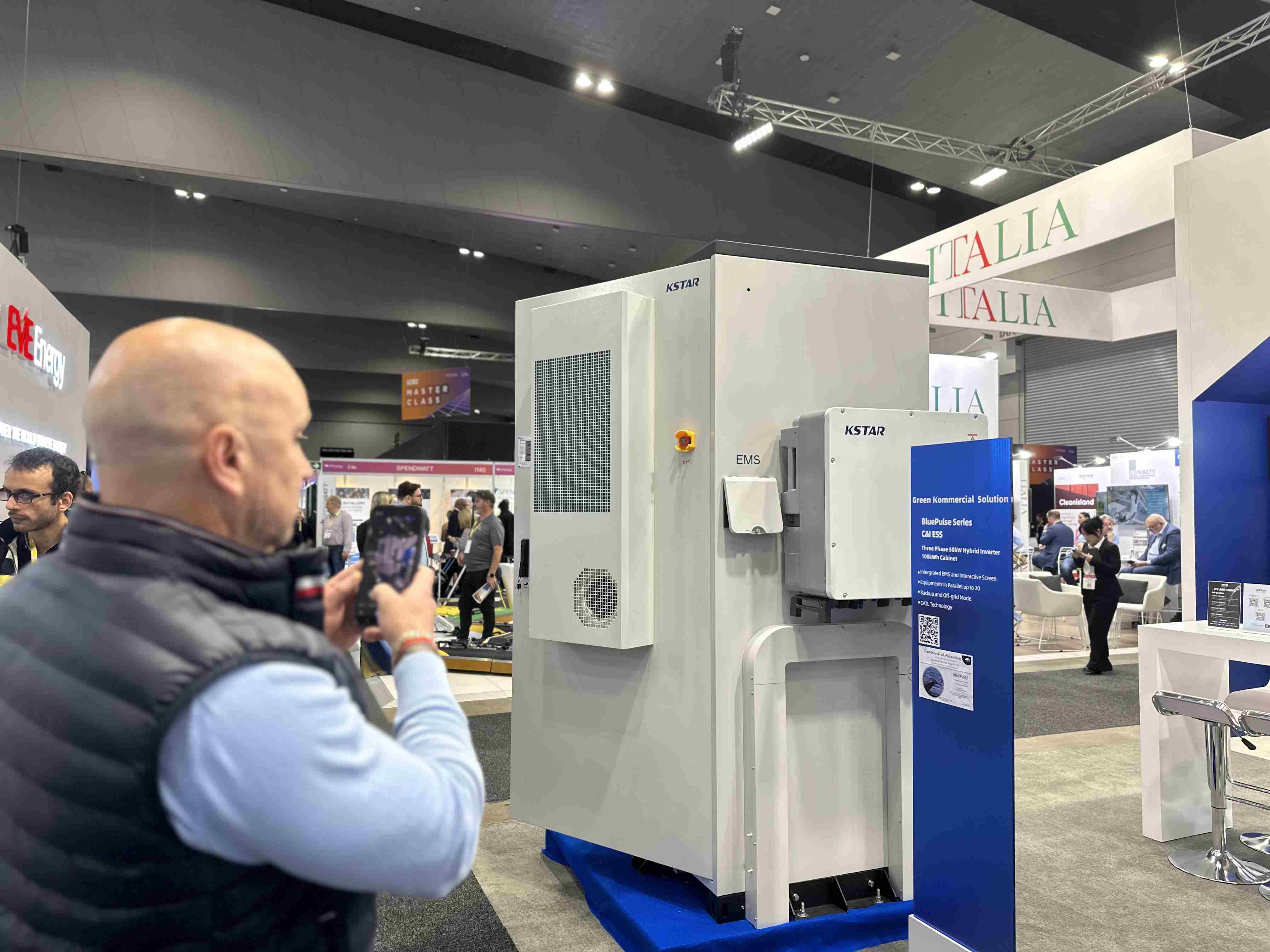 Serie BluePulse di KSTAR ad All Energy Australia 2024