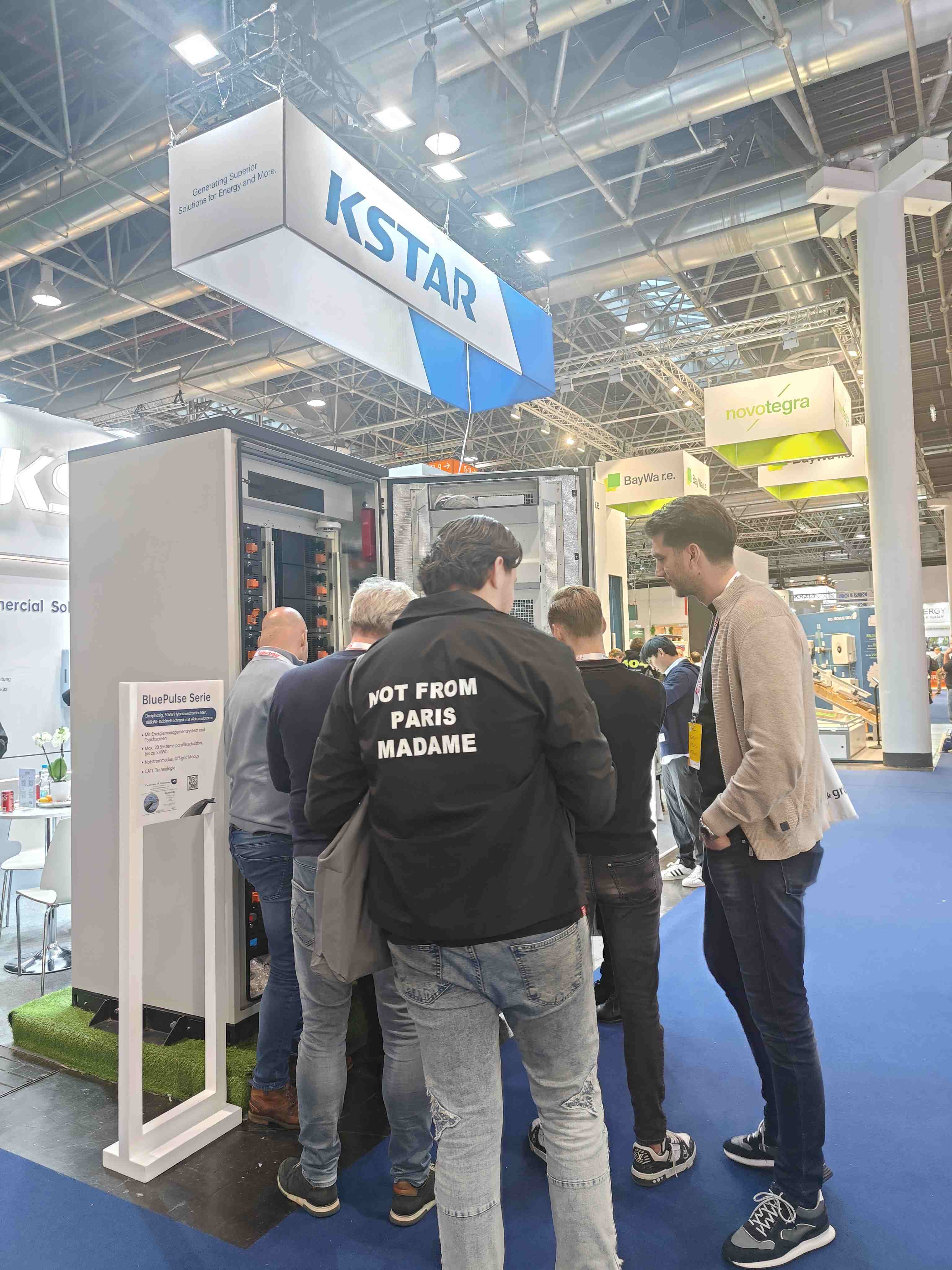 Serie BluePulse di KSTAR a Solar Solutions Düsseldorf 2024