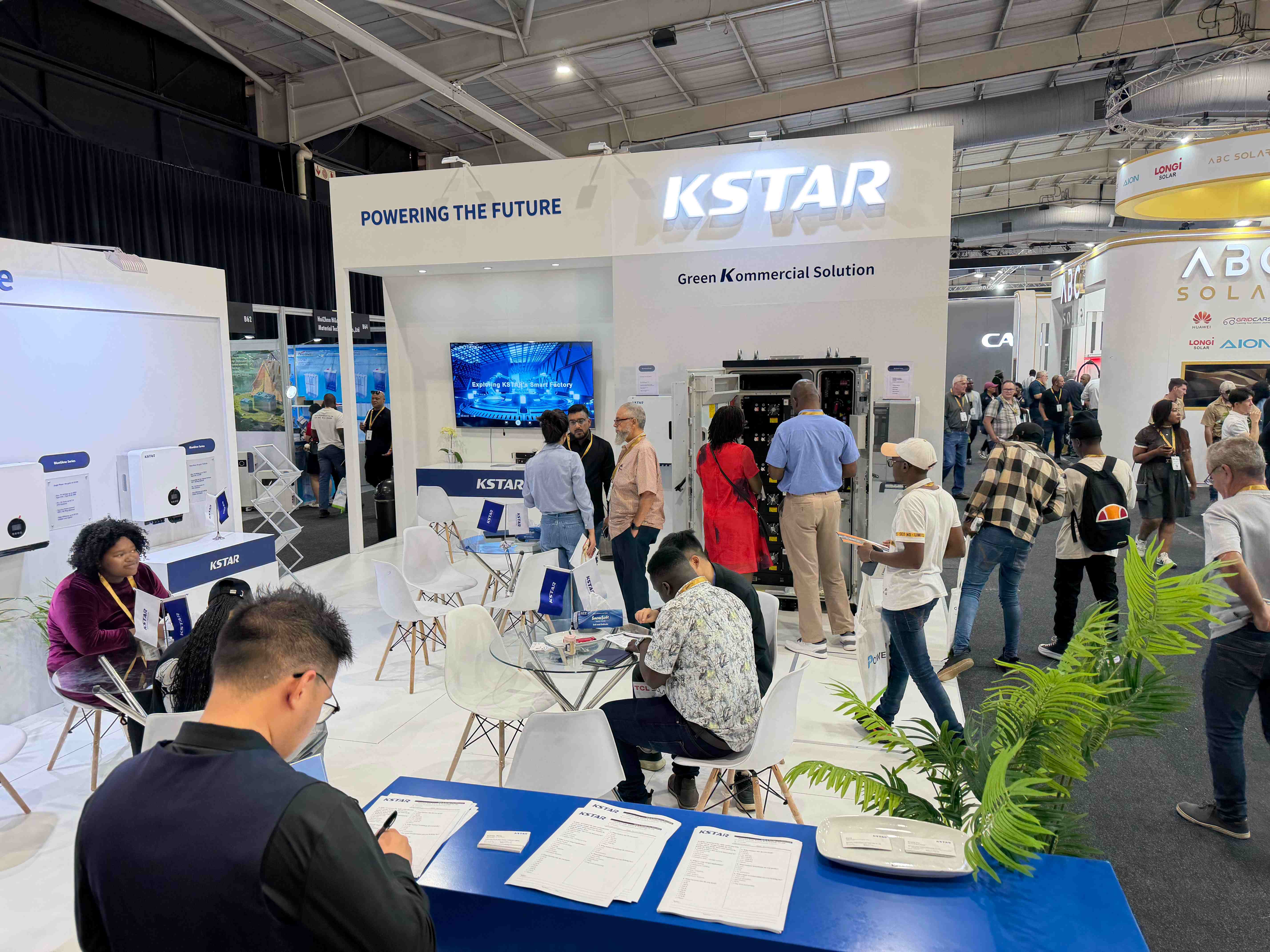 Soluzioni solari e di accumulo energetico KSTAR a Solar & Storage Live Africa 2026
